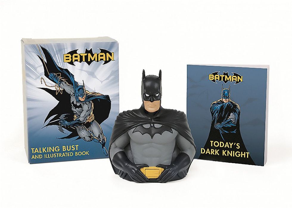 Batman - busto com VOZ + livrete ilustrado - novo selado [1.a edição]