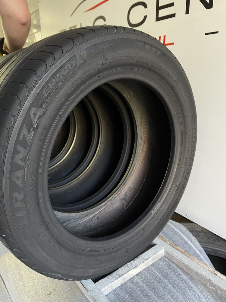 Шини R17 225/55 Bridgestone Turanza Er300(Run Flat). 2014p. 4.6mm.літо