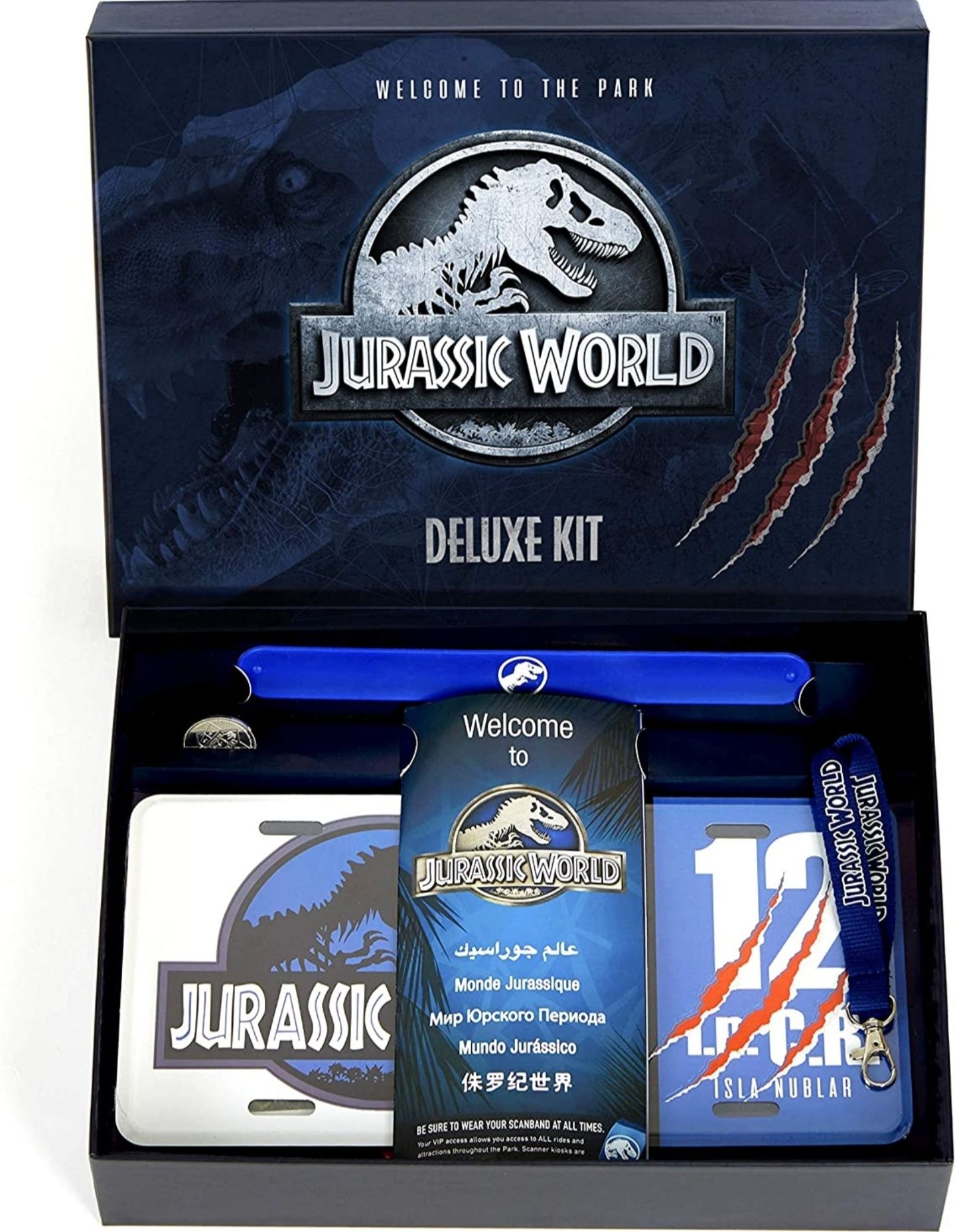 Jurassic World Deluxe Deluxe Kit Zestaw Doctor Collector