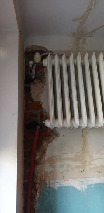 Wymiana grzejników blokowych zamrażanie rur