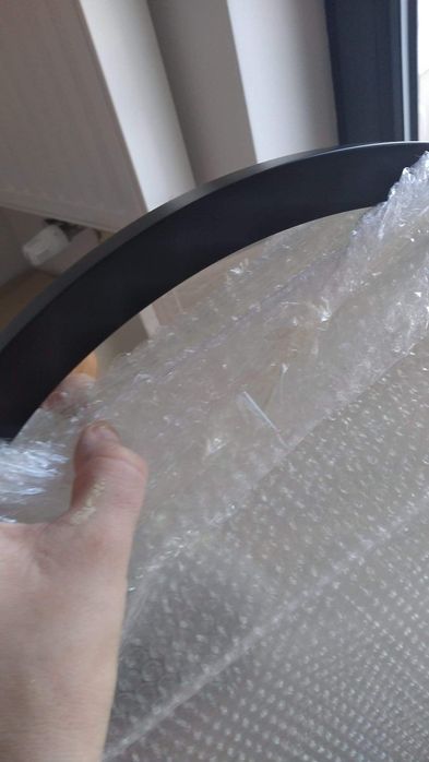 Okrągłe lustro industrialne. Loftowe Metalowa rama. NOWE. loft