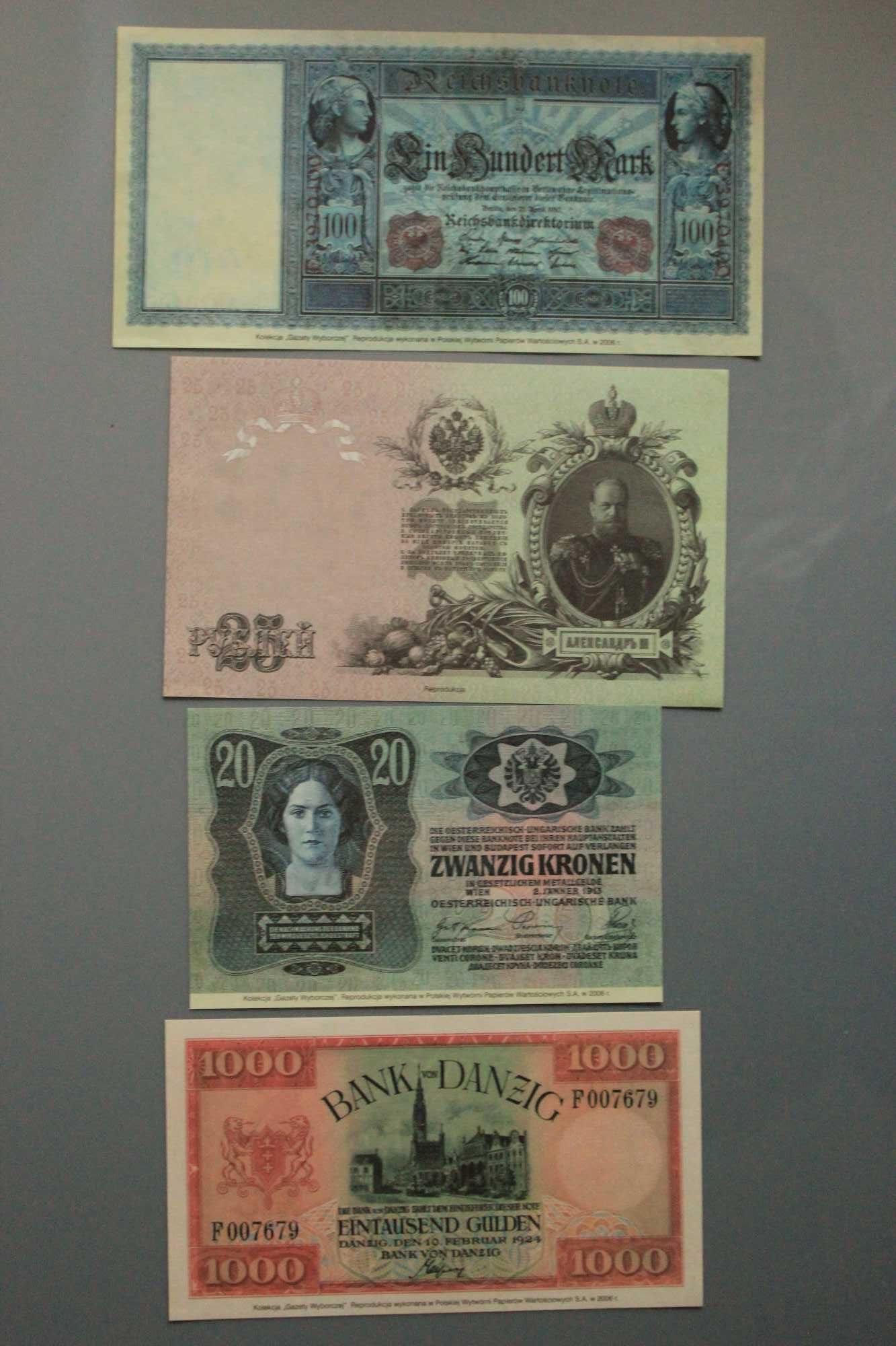 ZBanknoty polskie i z Polską związane.