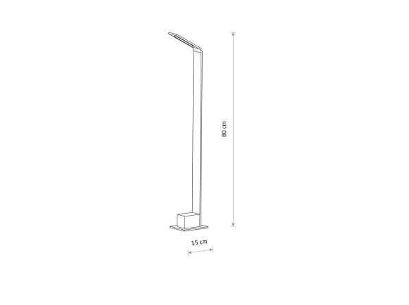 Lampa zewnętrzna Nowodvorski SLIM LED 11540 Czarny