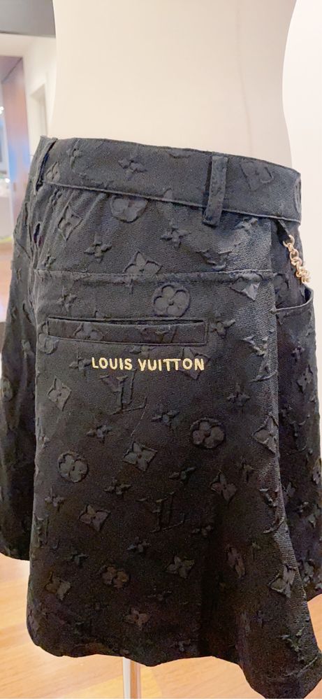 Slicne czarne sexy szorty LV Louis Vuittton XL Nowe!