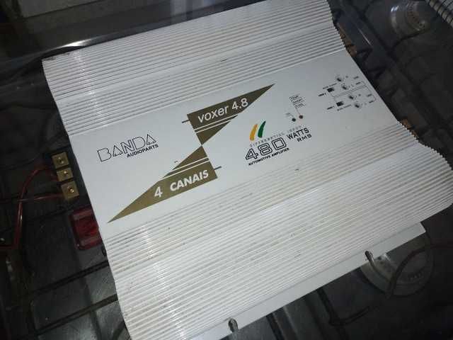 Vendo Amplificador Auto Banda Voxer 480