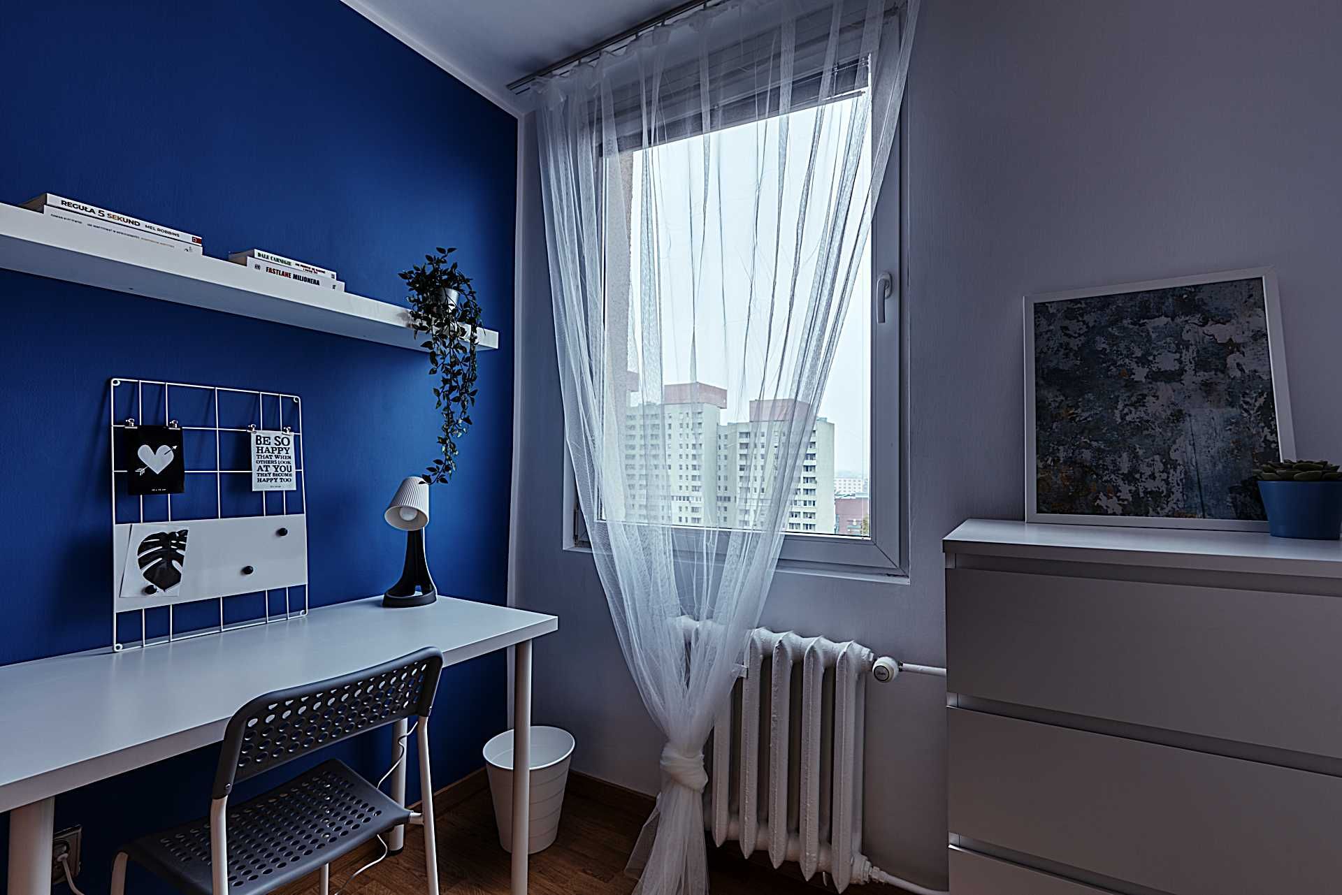 Pokój w centrum miasta z widokiem na Łódź z 10 p. (Manhattan)