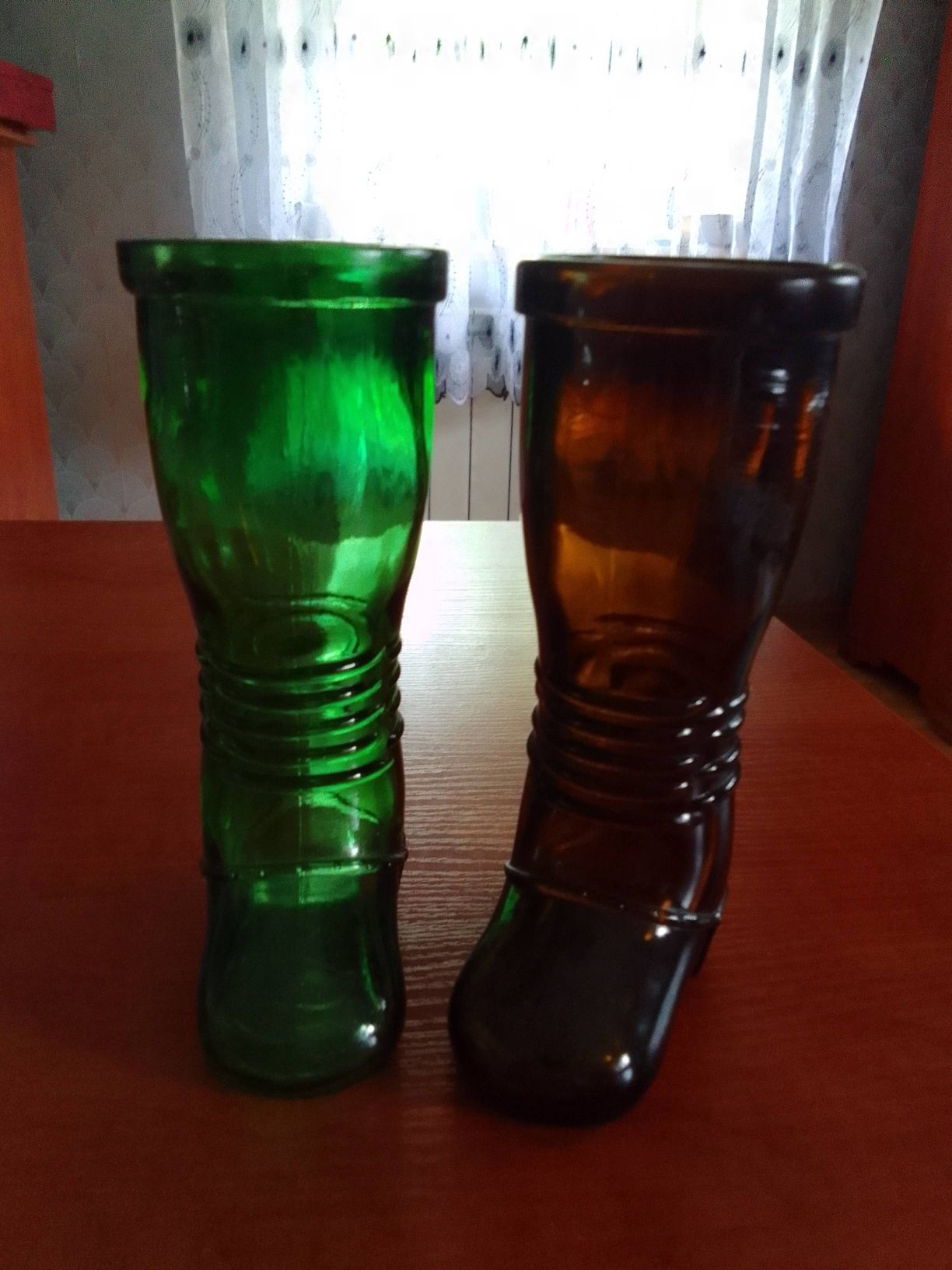 Dwa szklane buty