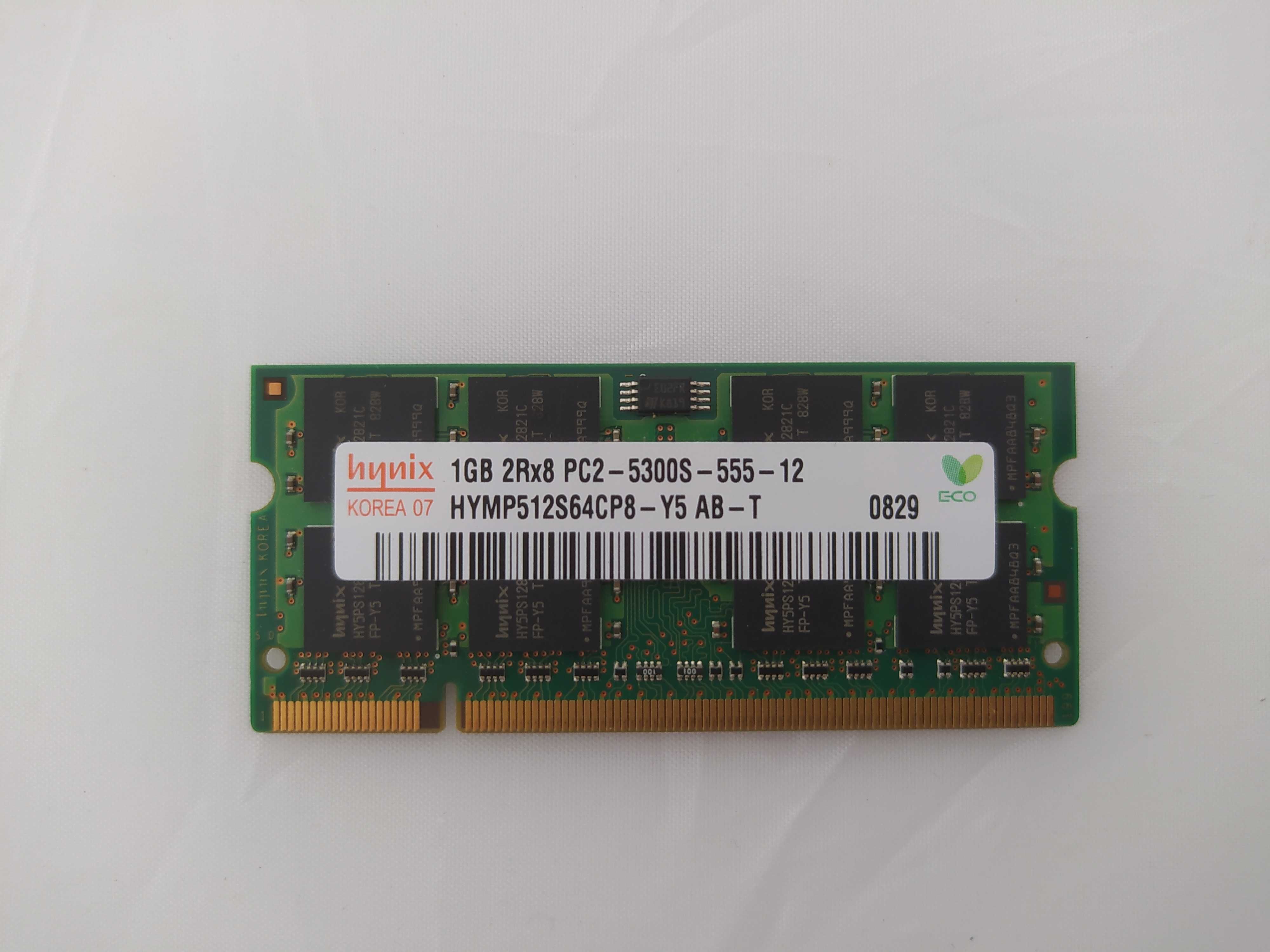 1GB RAM HYNIX HYMP512S64CP8 do laptopa