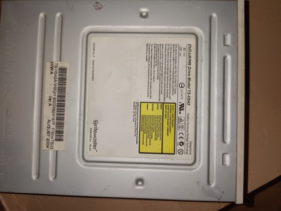 Nagrywarka dvd toschiba IDE ts- h542 na taśmę  IDE