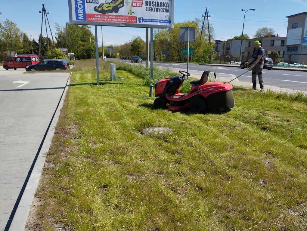 Koszenie traw wycinka drzew rebakowanie wywóz utrzymanie zieleni