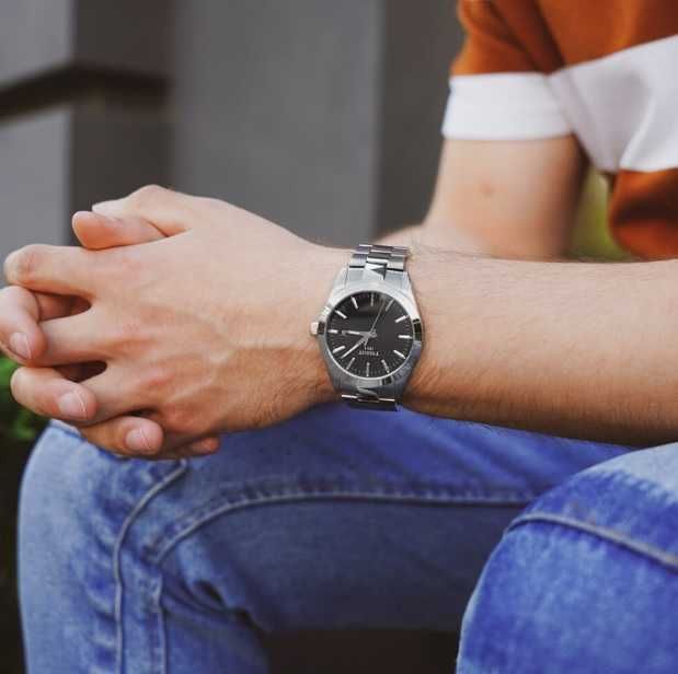 TISSOT GENTLEMAN model T127.410.11.051.00 Silver/Black