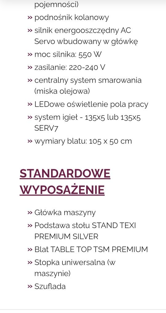 Stebnówka TEXI tronic neo 1