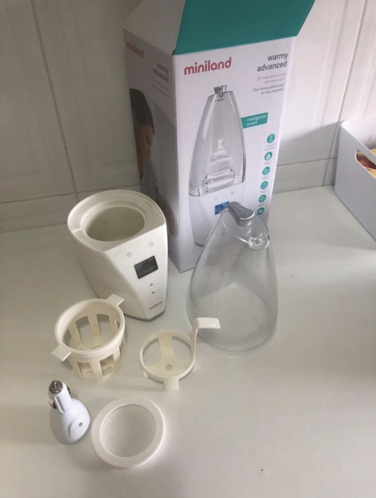 Esterilizador e aquecedor biberão e comida para bebe