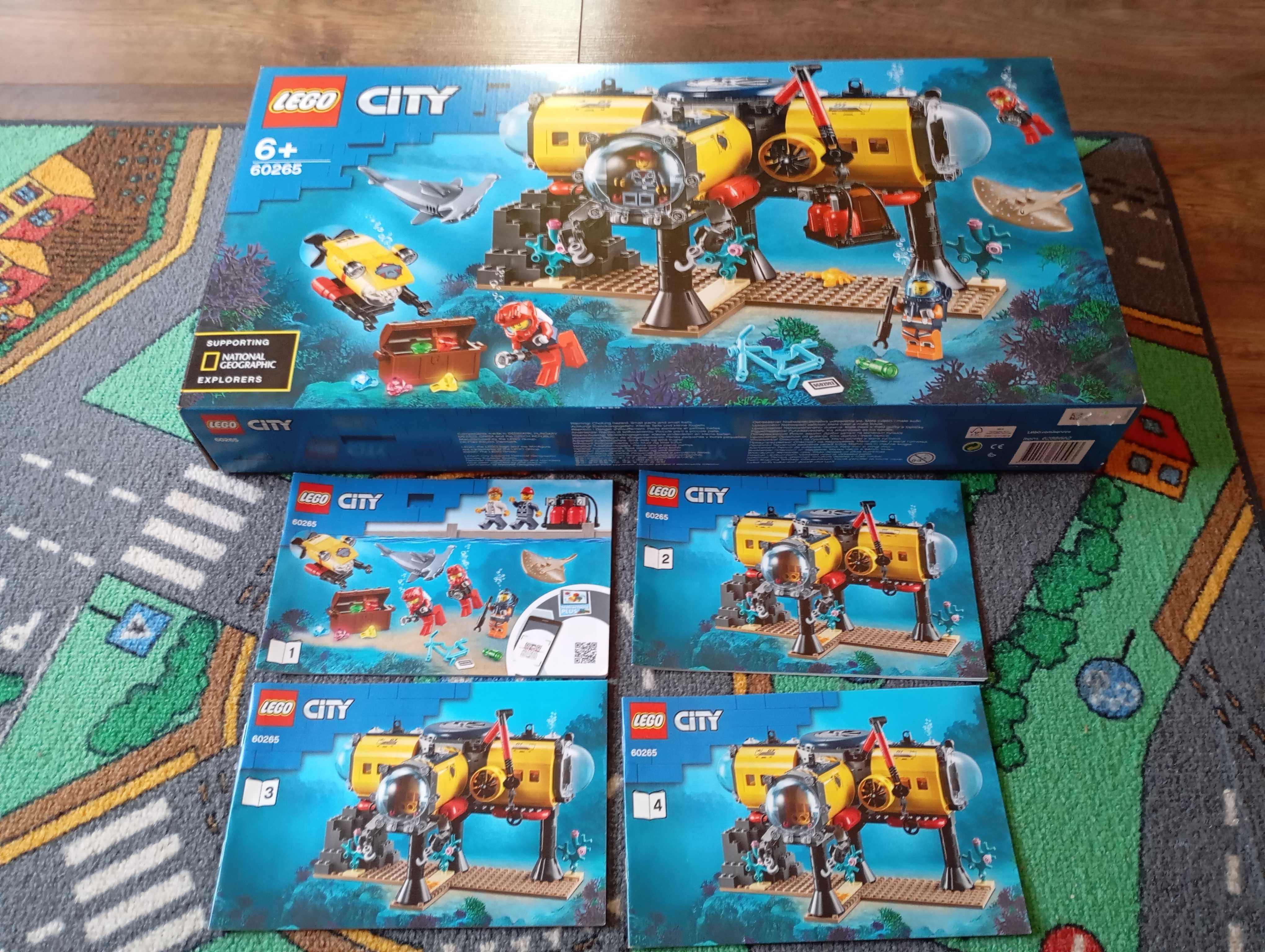 Lego city 60265 baza badaczy oceanu