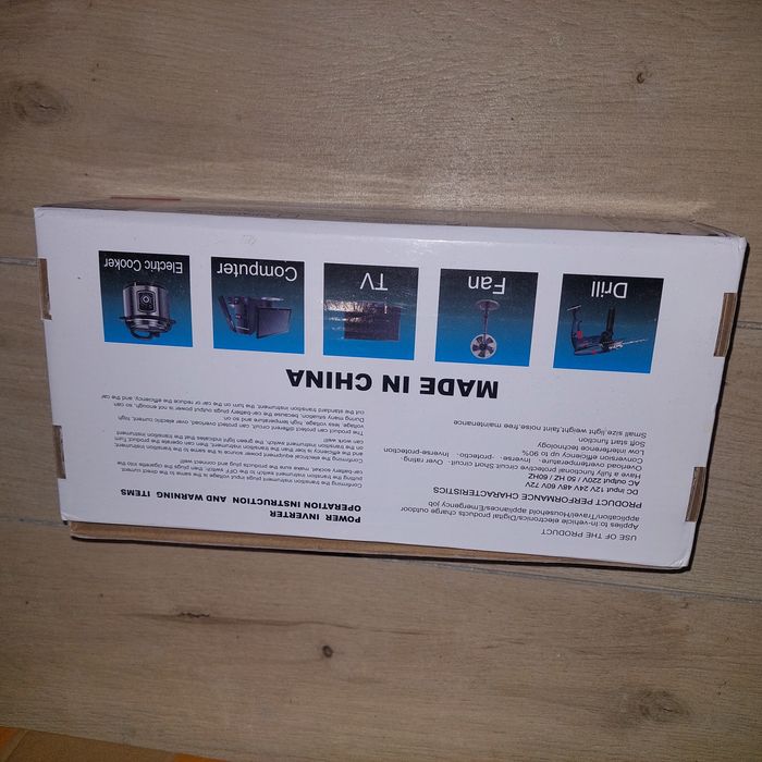 Інвертер 2000w з USB  відозмінений, але холодильник працює