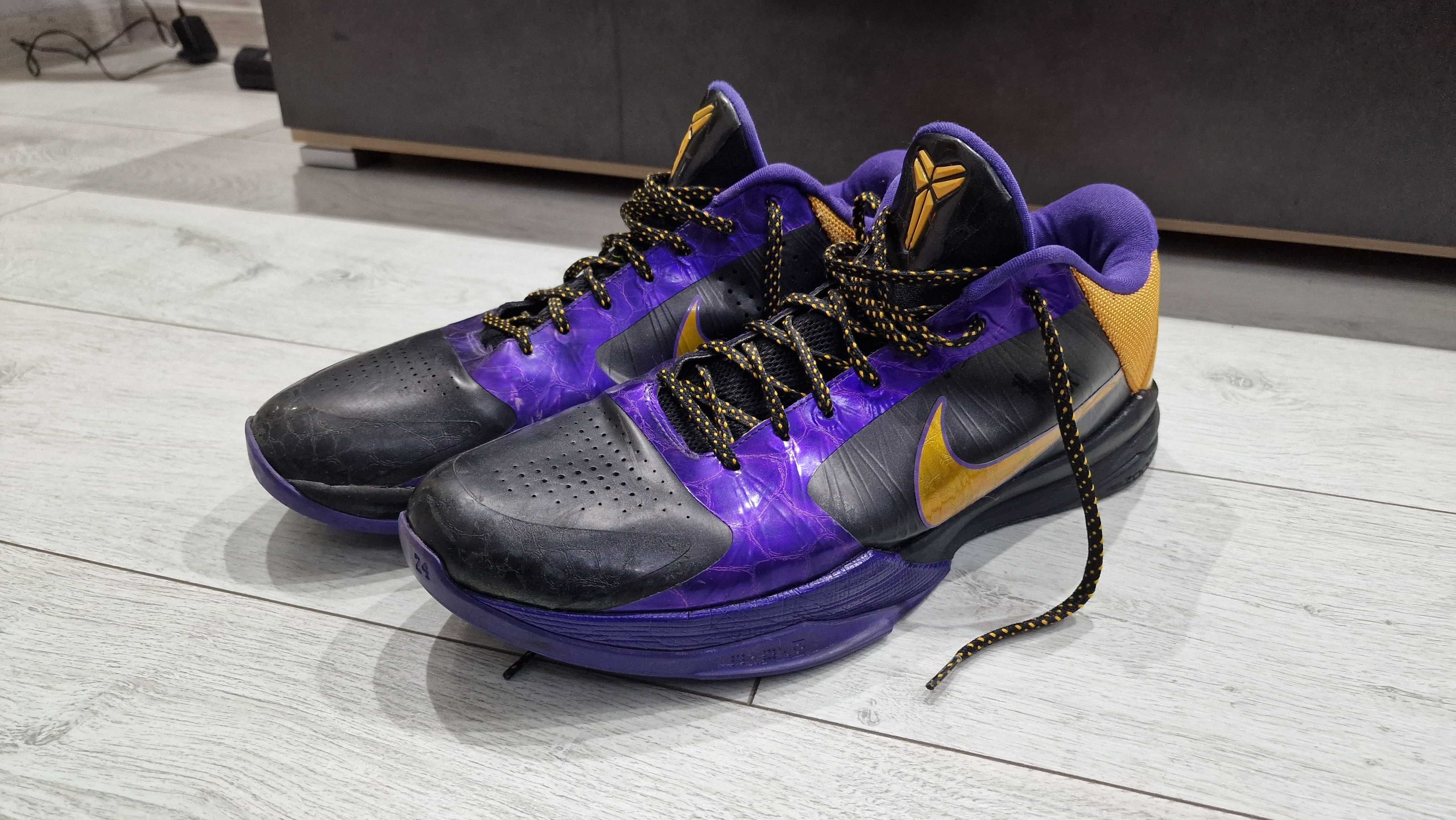 Buty nike zoom kobe 5 'Lakers away'