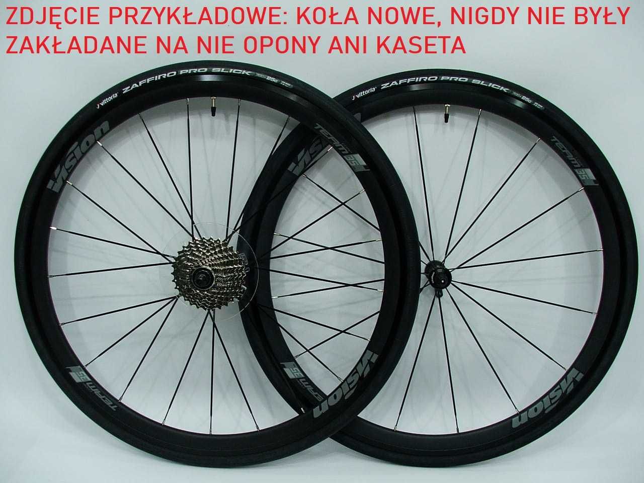 Koła rowerowe 28" Vision Team stożek 35 mm Komplet kół przód tył szosa