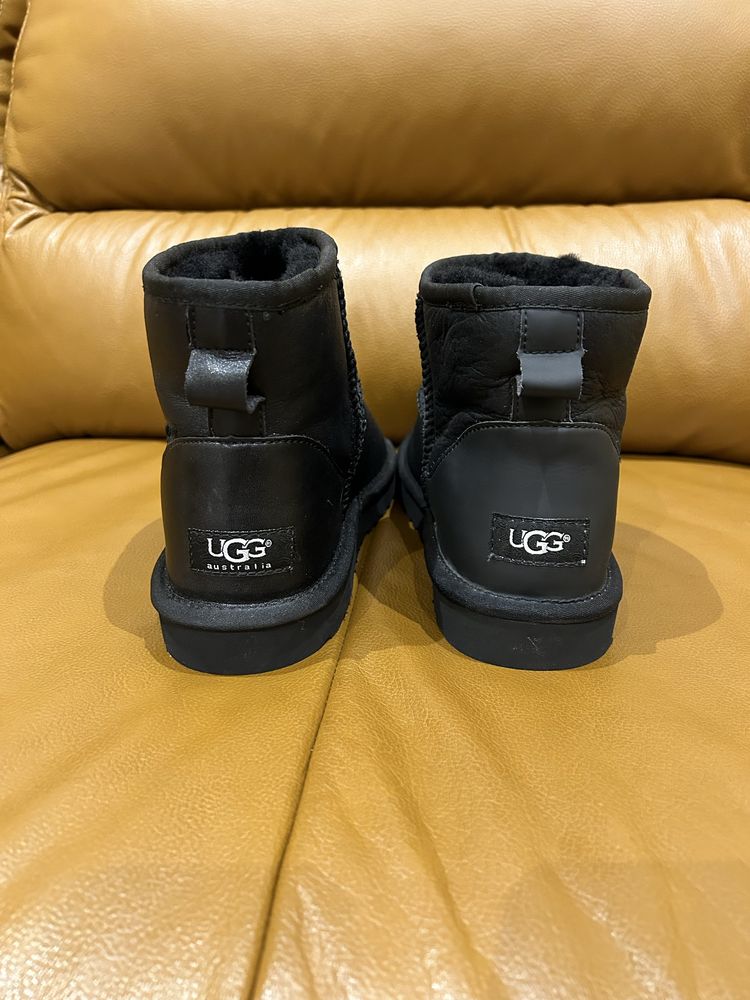 Чоловічі чорні ugg (уггі)