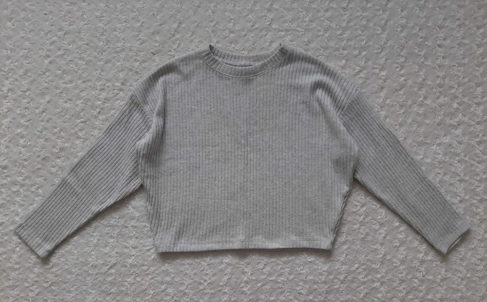 H&M szary sweter sweterek r. 146/152/158