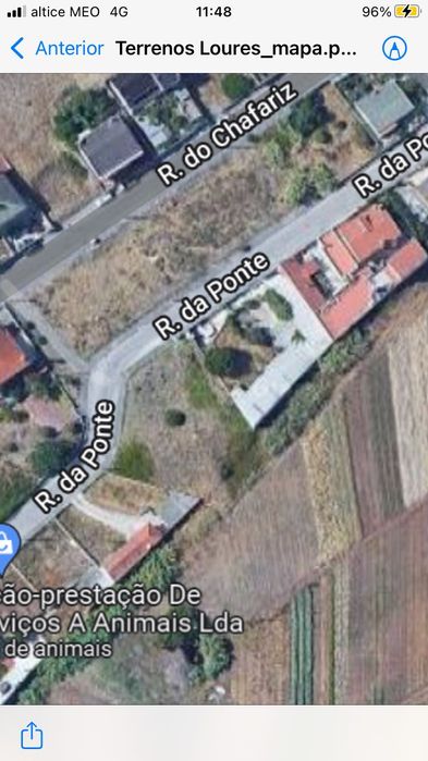Terreno Loures sete casas palhais