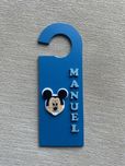 Placa personalizada menino
