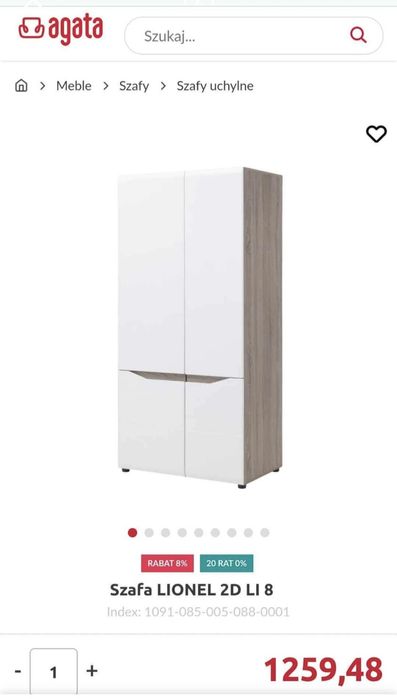 Sprzedam szafe lionel