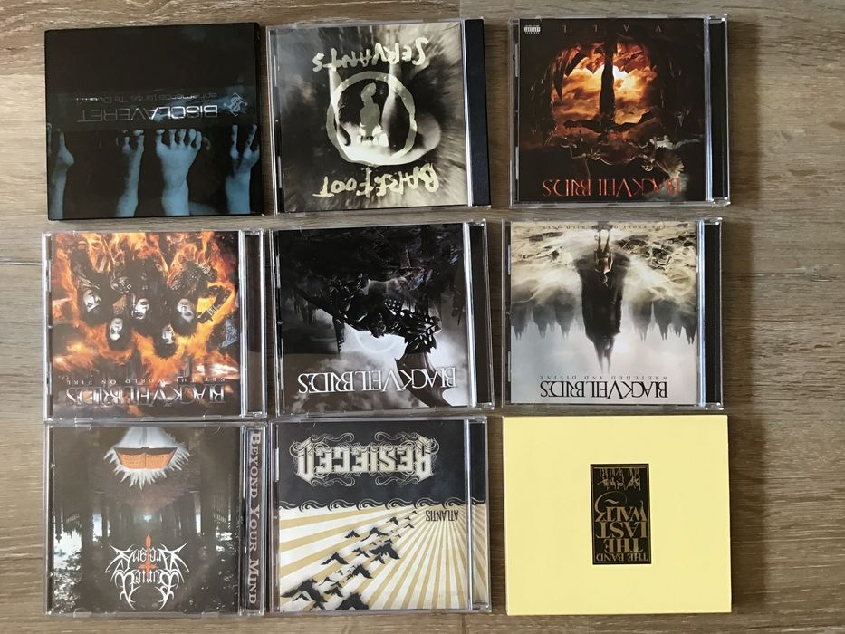 CDs rock pop metal baratos B+C