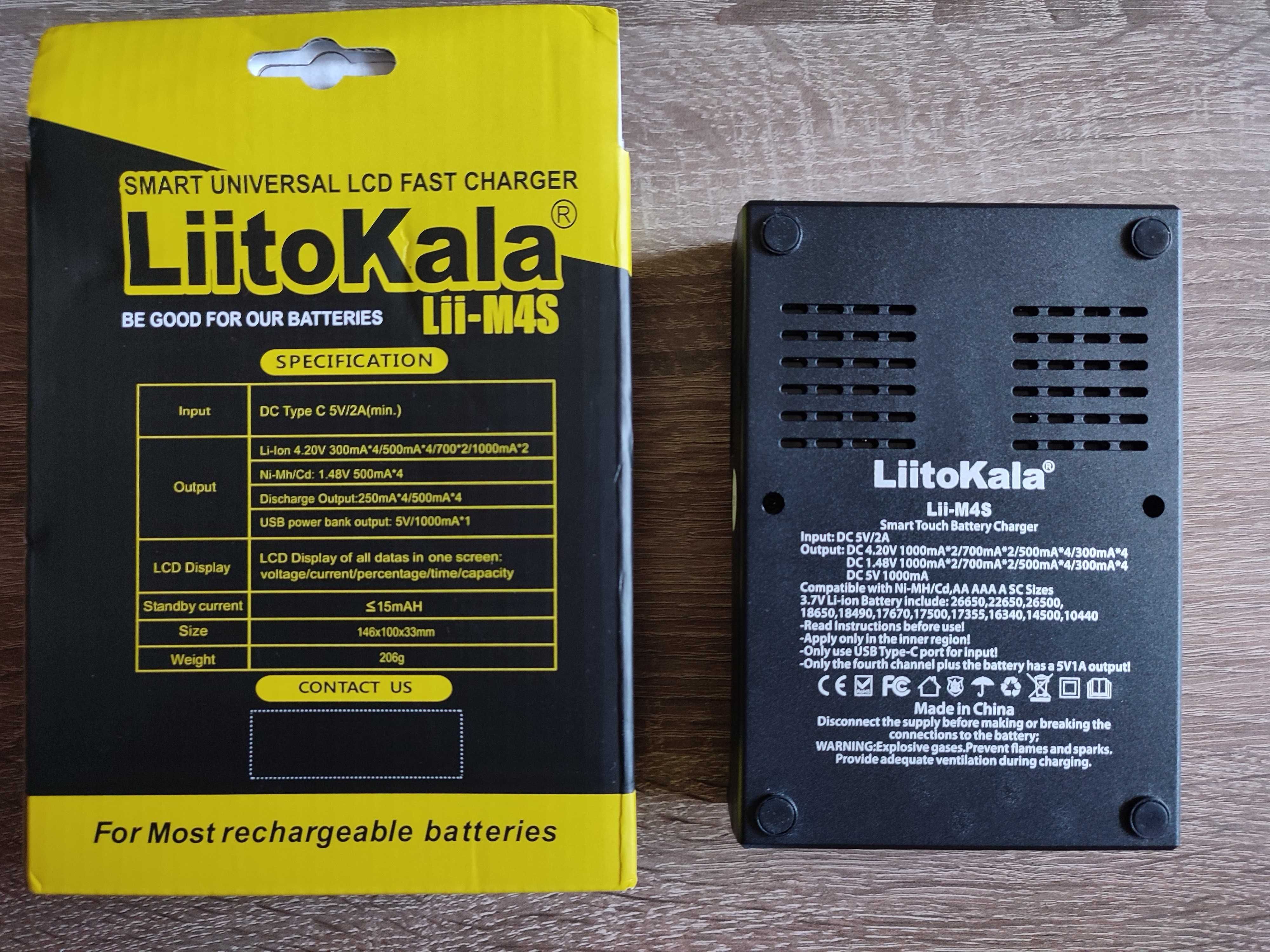 Зарядное устройство LIITOKALA Lii-PD2, M4S