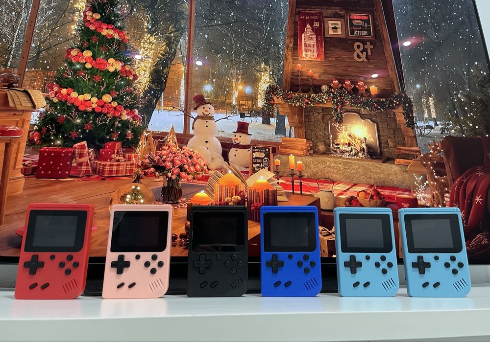 Retro Console (Black) 400 Classic Games - Game Box Retro64343233605250123