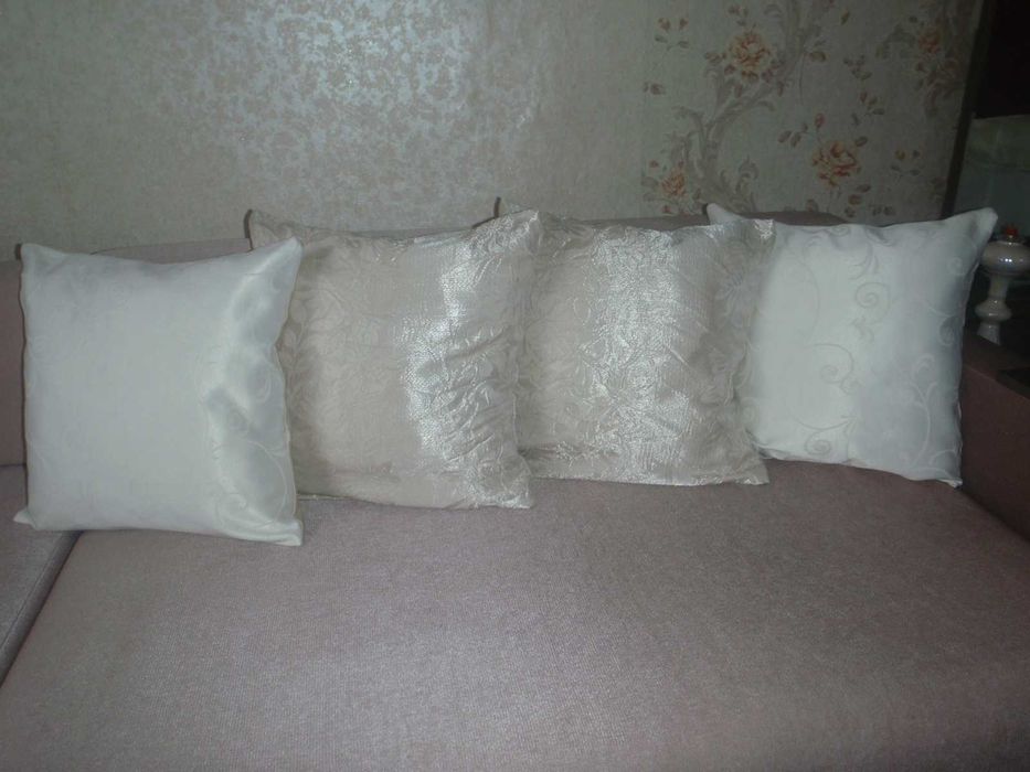 Наволочки декоративные, раз. 45 на 45 см.