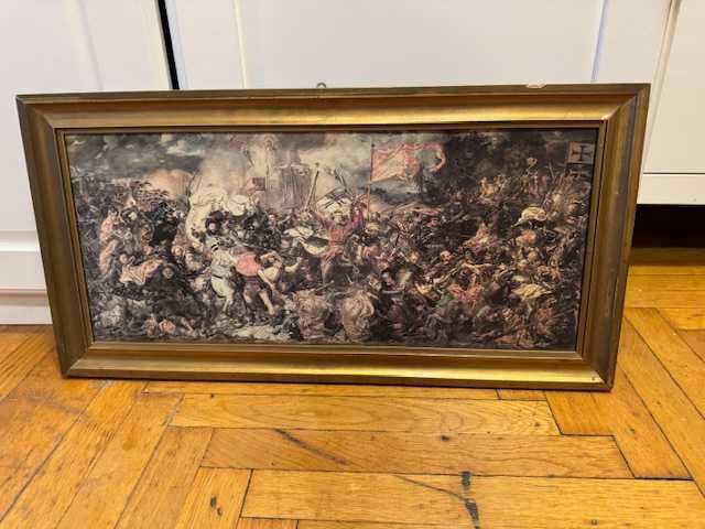 Obraz oleodruk reprodukcja bitwa pod Grunwaldem Jan Matejko