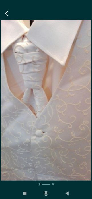 Garnitur ciemny brąz ślub i inne okazje