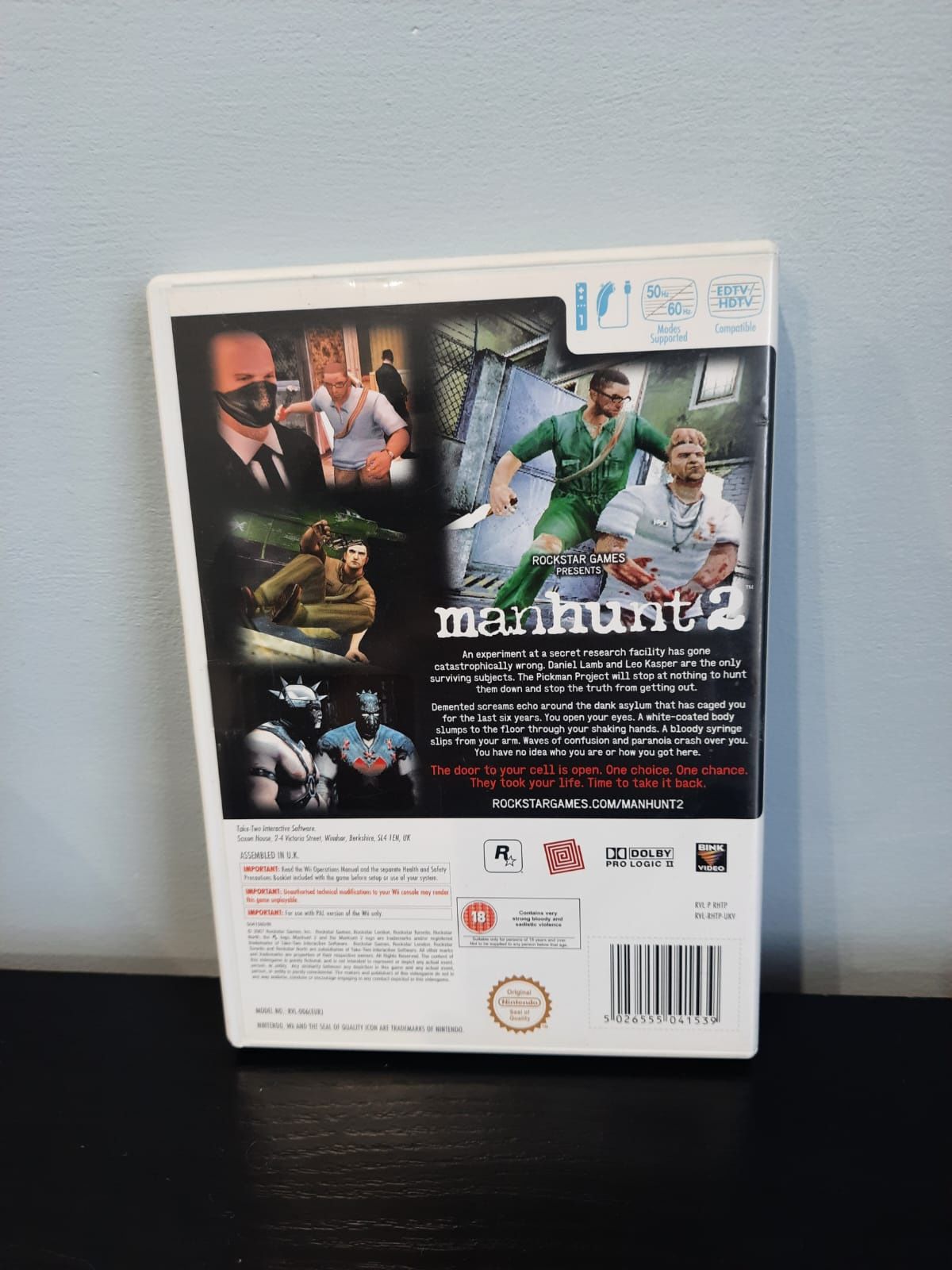 Manhunt 2 Nintendo Wii