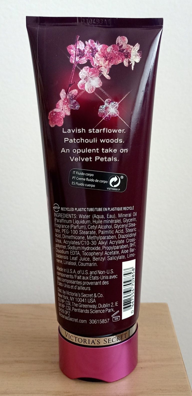 Body Lotion Velvet Petals Luxe da Victoria´s Secret Novo