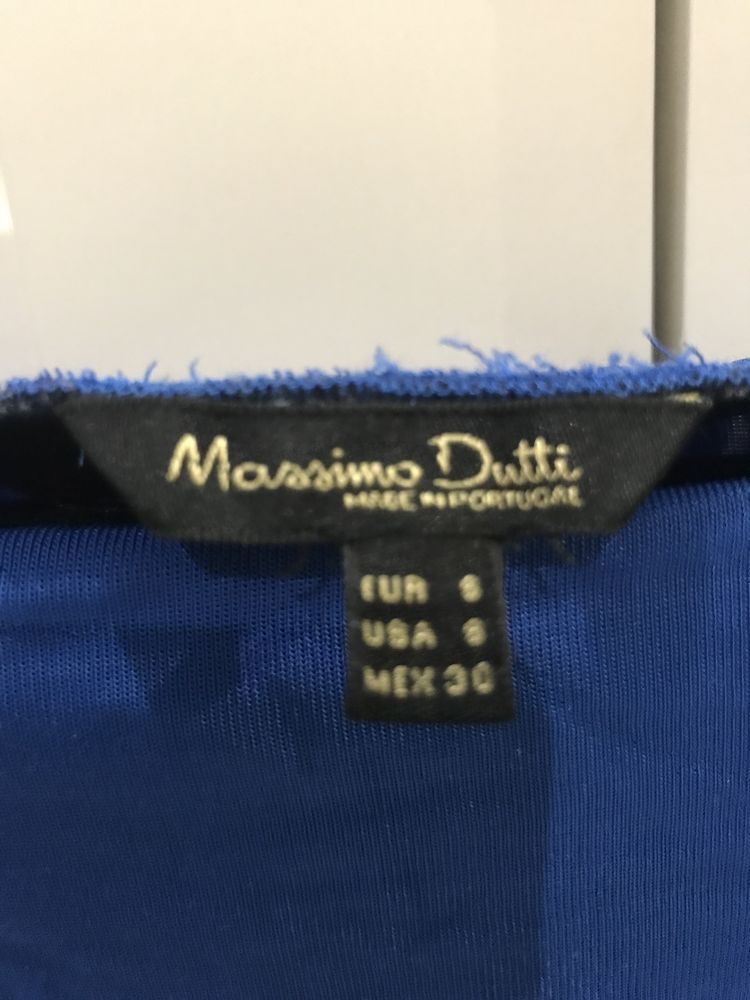 Massimo duti. Bluzka z opuszczanymi rękawkami