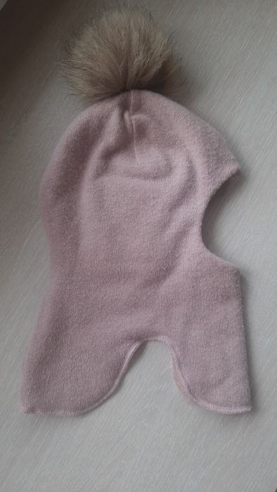 Шапка-шолом для дівчинки