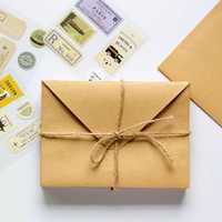 Envelope kraf 150*110mm convites casamento papelaria escritorio