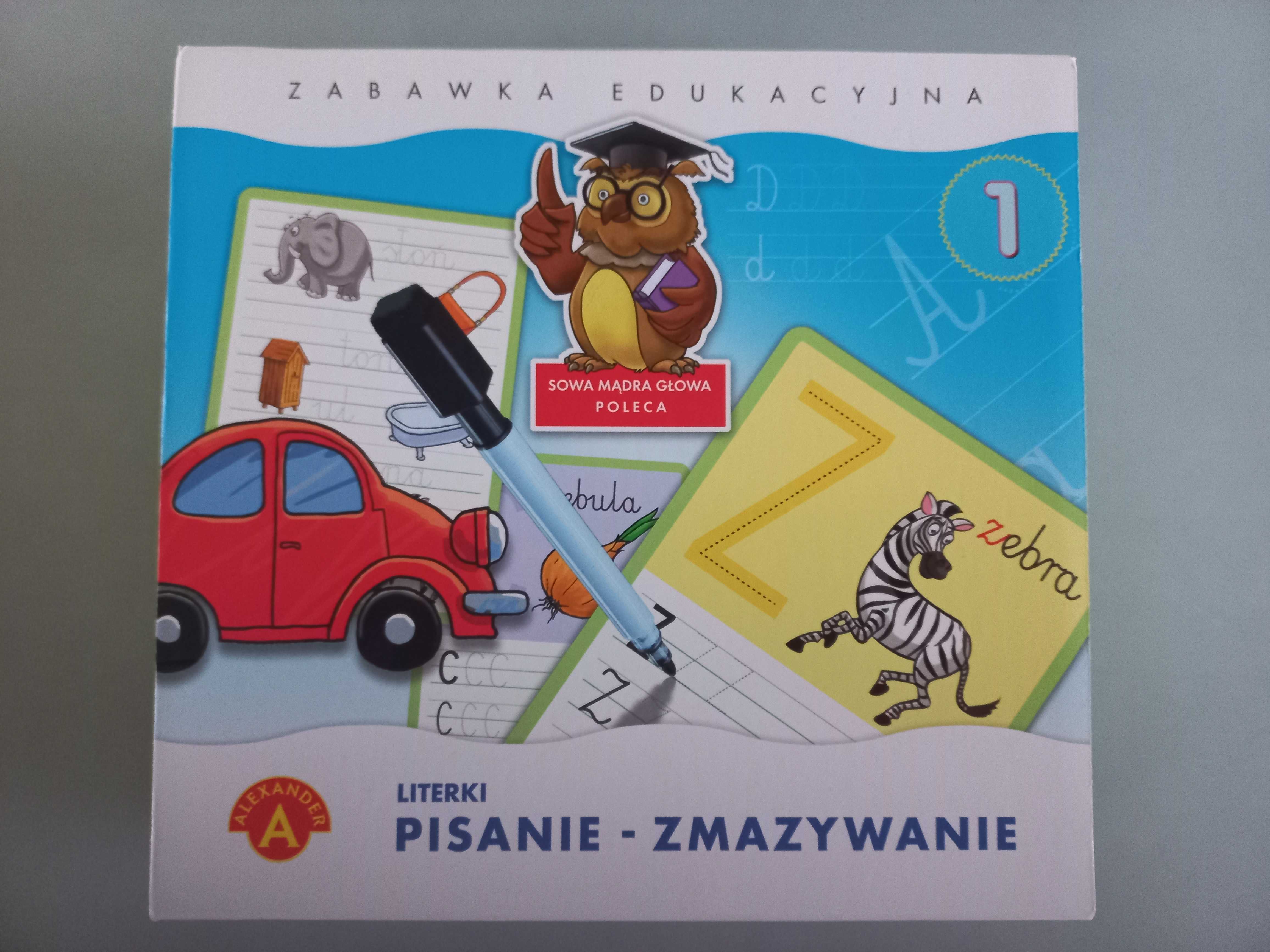 Zabawki edukacyjne  + puzzle pakiet 6 sztuk