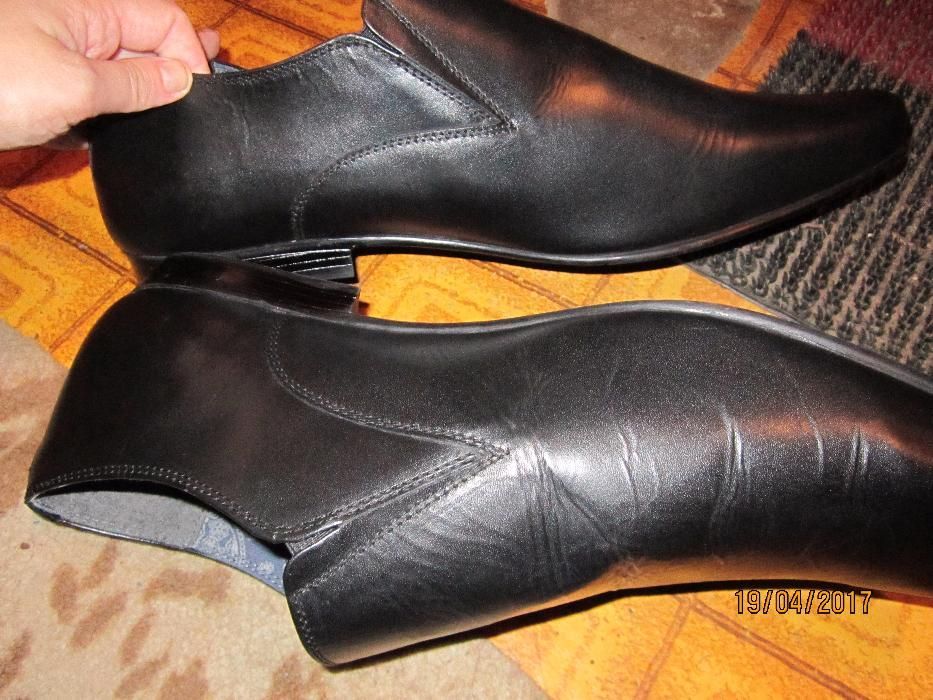 Кожаные туфли р ,48 стелька 35 см