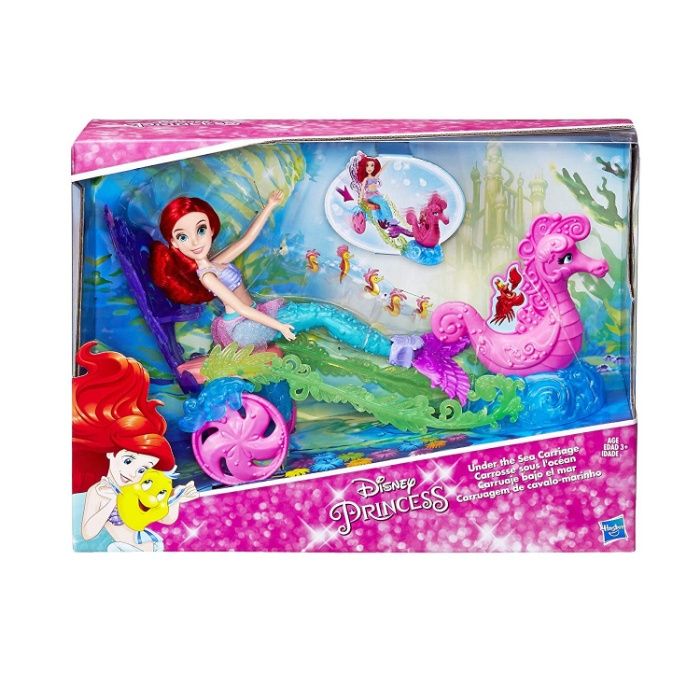 Принцесса Ариель в морской карете Disney Princess Ariel Sea Carriage