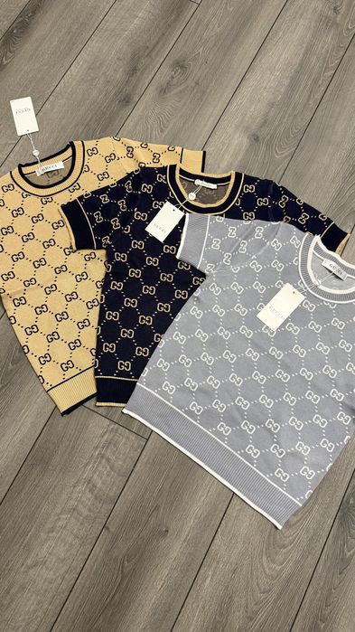 Кофта футболка поло американка Gucci