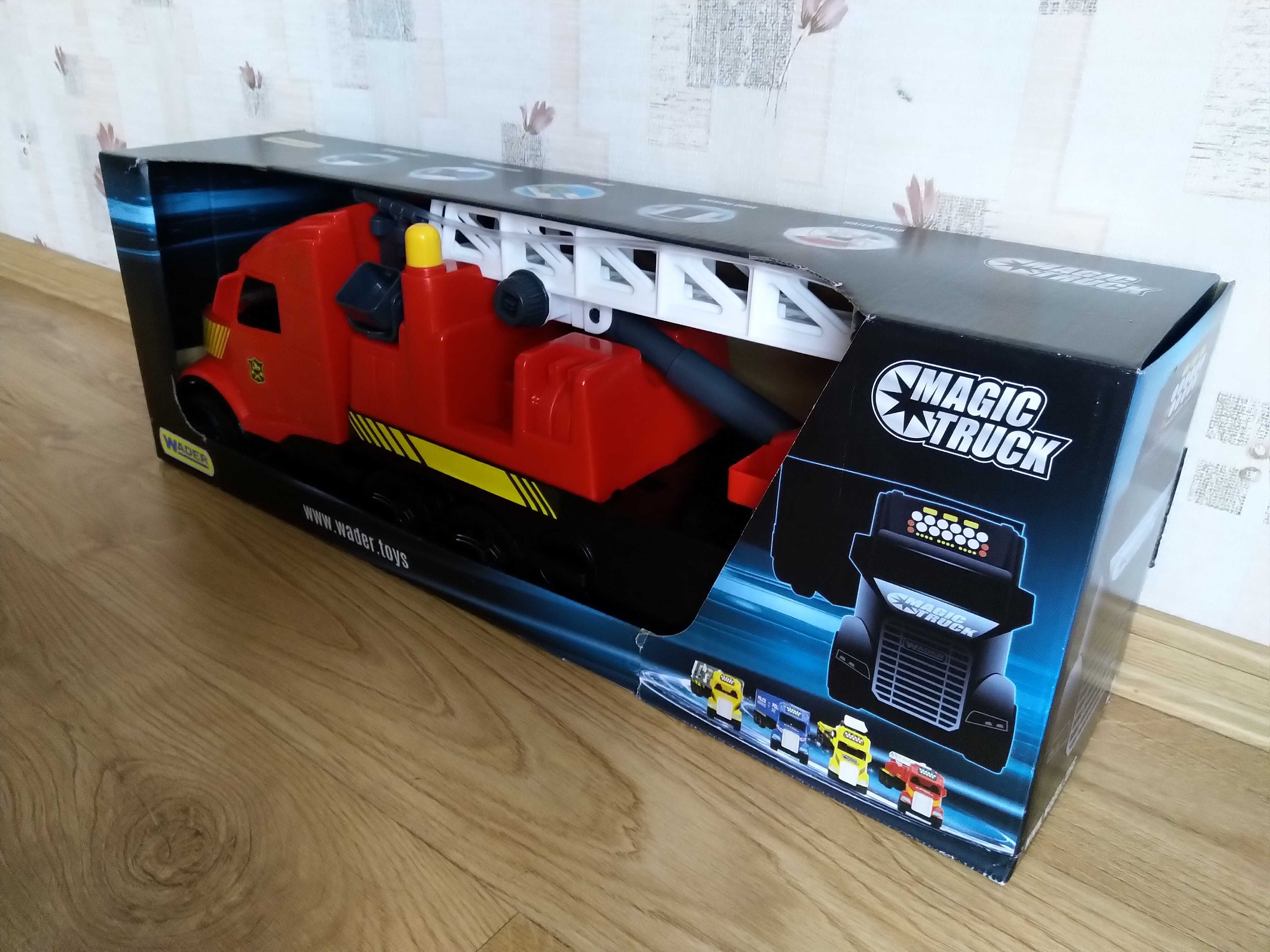 OKAZJA Magic truck straż pożarna ciężarówka naczepa zestaw XL
