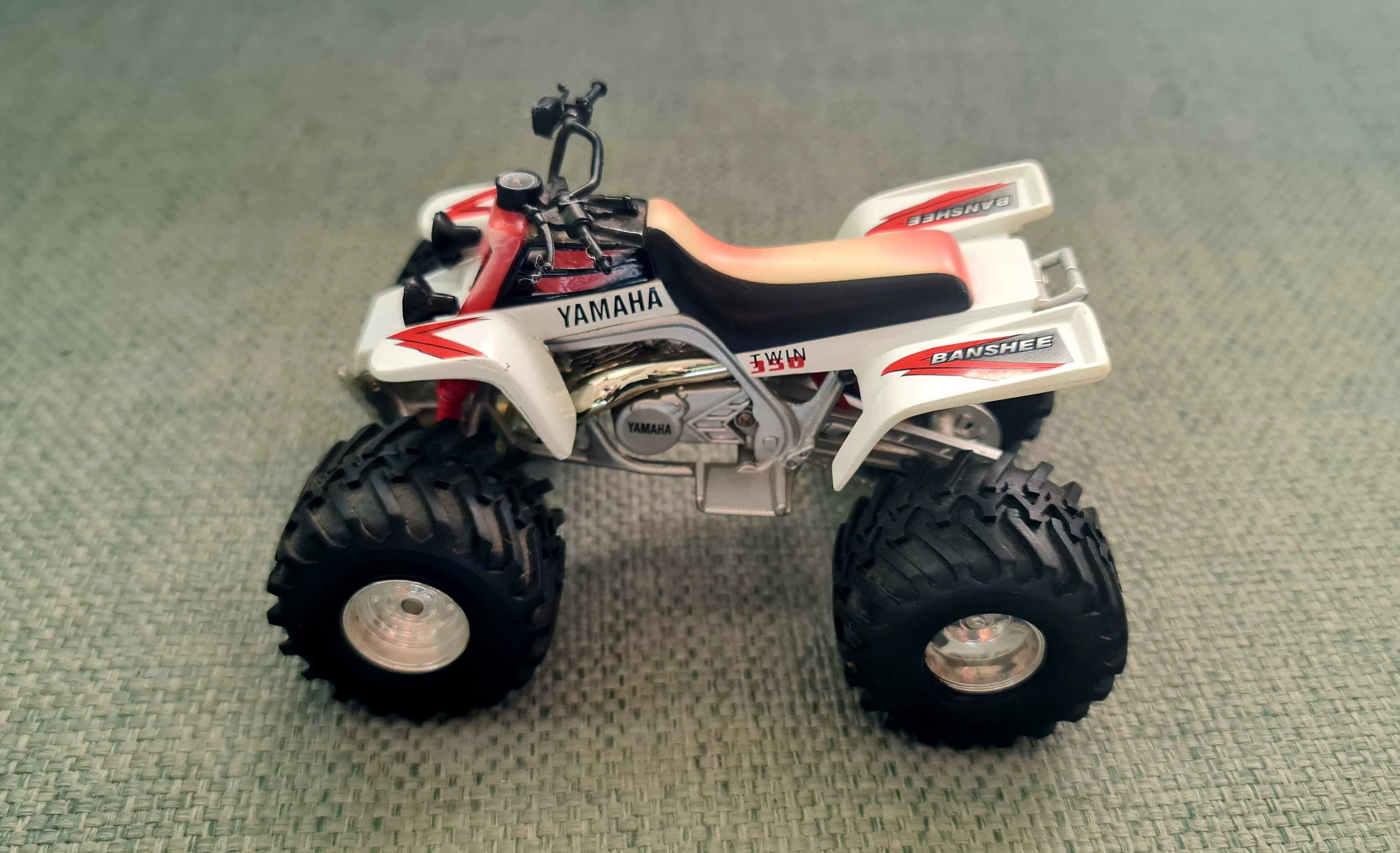 Yamaha BANSHEE 350 NEWRAY 1996 moto 4 brinquedo 1:12