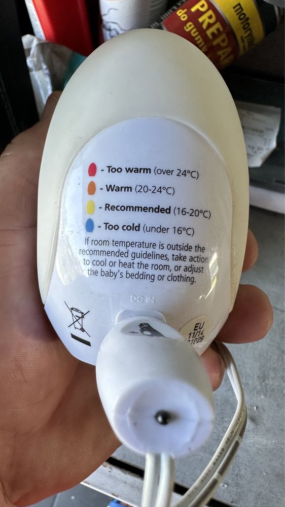 Gro egg termometr cyfrowy dla niemowląt