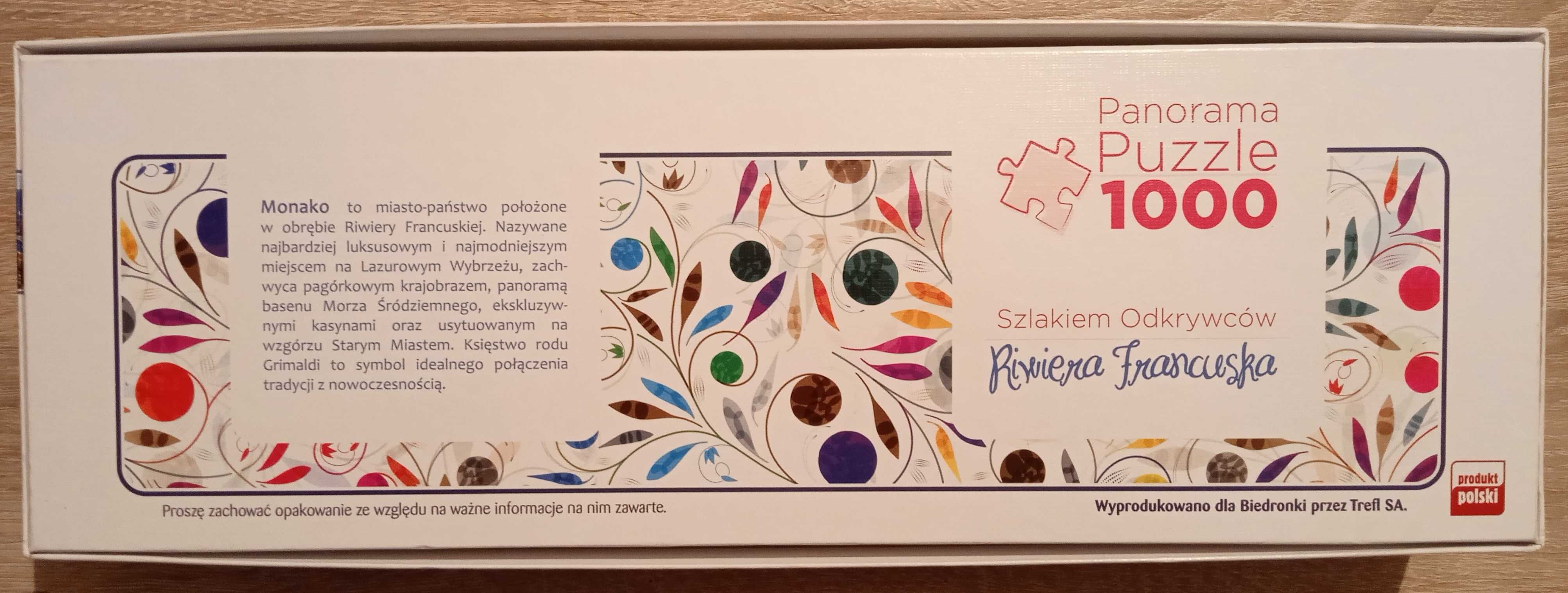 Puzzle Szlakiem odkrywców Riwiera Francuska - Monako