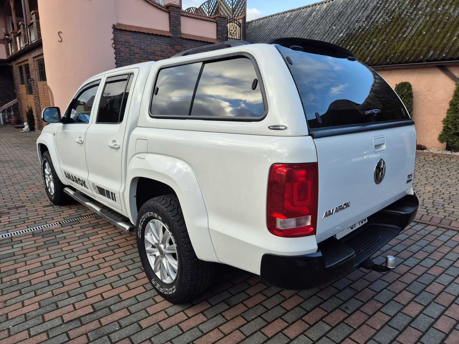 VW Amarok 2.0TDI 4-Motion 4x4, zabudowa, zadbany, garażowany