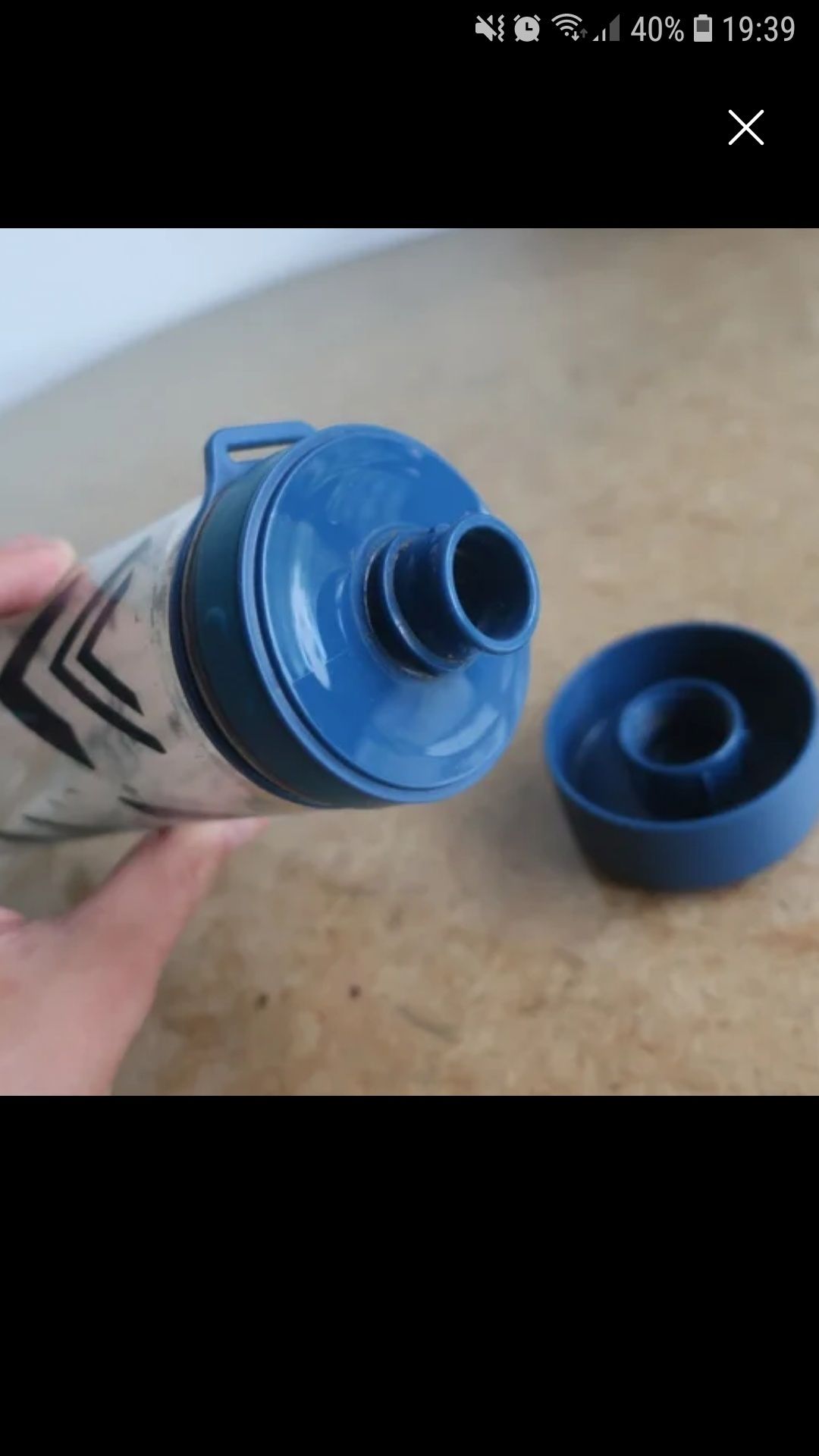 (Nova) Garrafa de água Aladdin (BPA free)