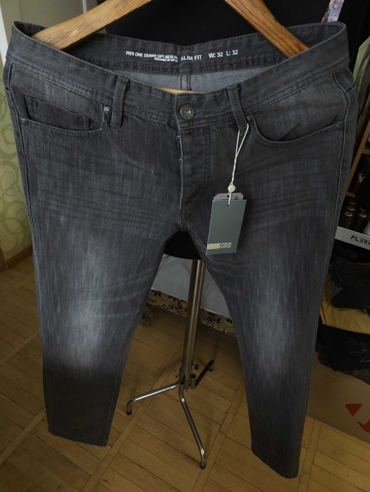 Джинсы Pierre One jeans W32 stretch Germany.