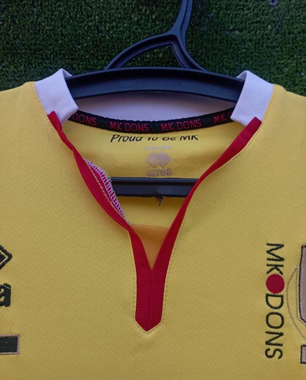 Футбольна футболка мк донс errea Милтон-Кинс mk Dons рідкісна вінтаж