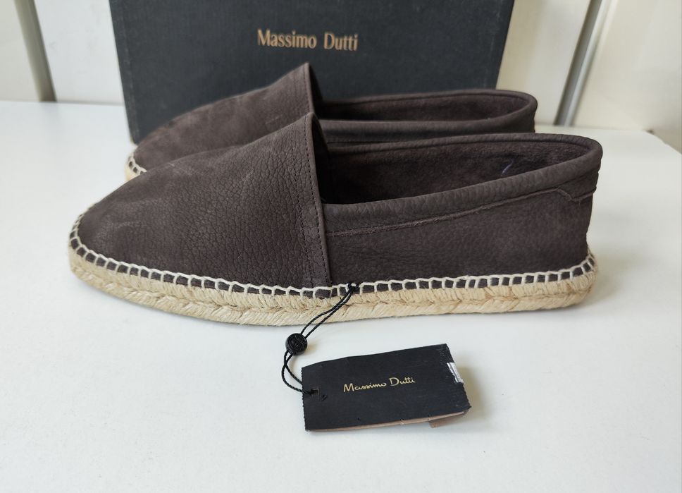 Massimo Dutti чоловічі сліпони еспадрильї із нубуку